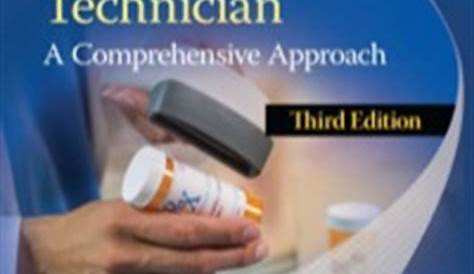 The Pharmacy Technician: A Comprehensive Approach 3rd edition | 9781305093089, 9781305686557