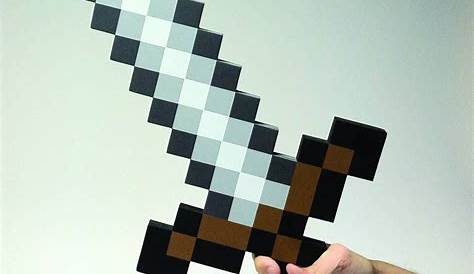 Minecraft Foam Sword: 8-Bit Weapon Fun | Foam sword, Minecraft, Boys