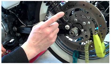 Delboy's Garage, Harley Davidson rear wheel alignment, made easy. - YouTube