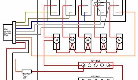 Marine 12v Switch Panel Wiring Diagram