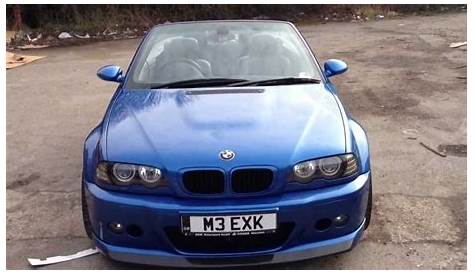 e46 m3 smg for sale - YouTube