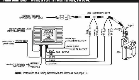 Msd Hei Distributor Wiring Diagram - Free Wiring Diagram