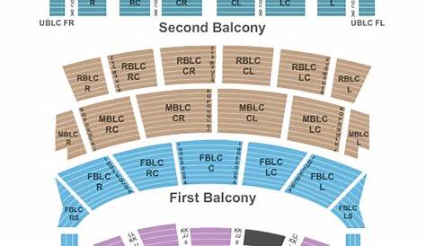 Auditorium Theatre Seating Chart - Chicago