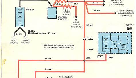 gm ignition wiring diagram marine