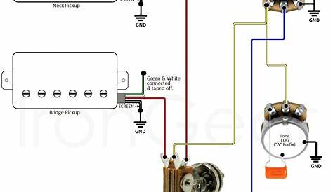guitar jack wiring diagram