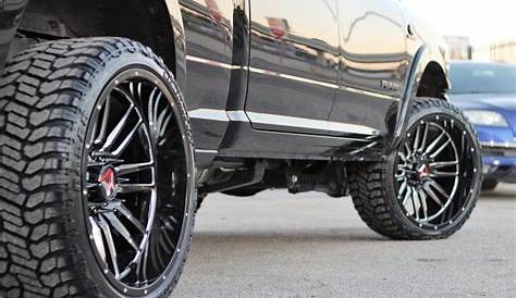 2020 Dodge Ram 2500 Black Hartes Metal Whipsaw | Wheel Front