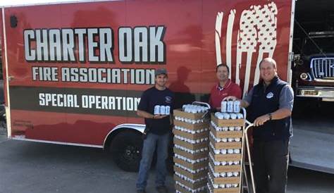 Ike Auen Distributing Delivers Nearly 100 Cases Of Canned Water To