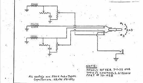 gibson p 90 guitar wiring diagrams