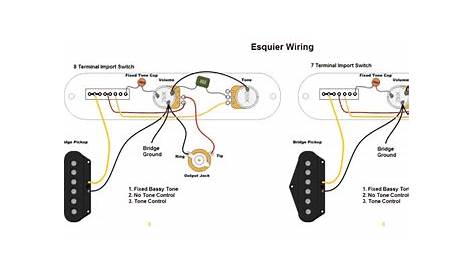 Cheap Chinese Switch - Esquire Trad Wiring | Telecaster Guitar Forum