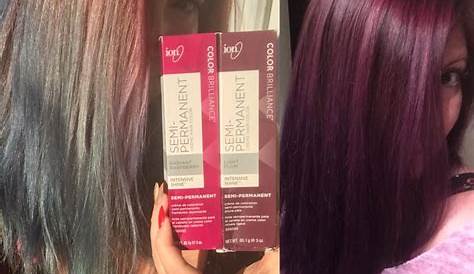 Ion Semi Permanent Hair Color | Ion hair colors, Ion hair color chart