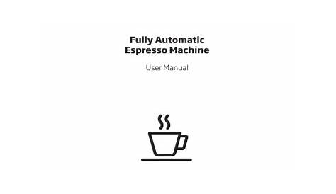 Beko Fully Automatic Espresso Machine User Manual | Manualzz