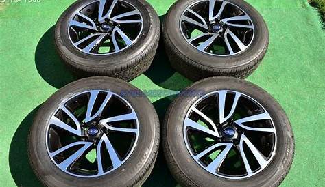 18" Subaru Outback Limited OEM Factory Wheels 225/60R18 Tires 2017 2018