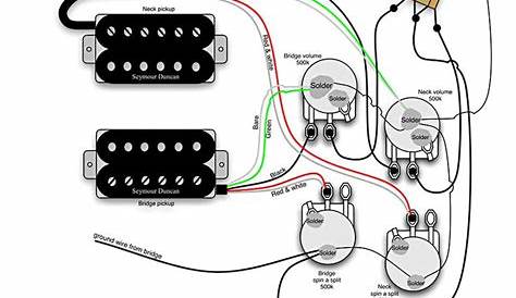 Muziekinstrumenten NEW EMG 3 Pickup Conversion Wiring Kit com