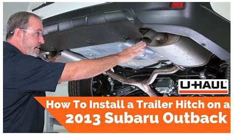 subaru outback tow hitch installation