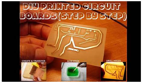 DIY Printed Circuit Boards (STEP BY STEP TUTORIAL) - YouTube