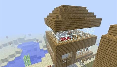two story minecraft house