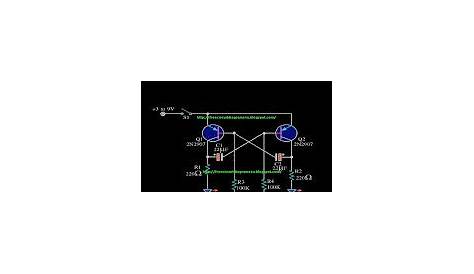 FREE CIRCUIT DIAGRAMS 4U: LED Flasher circuit Diagram