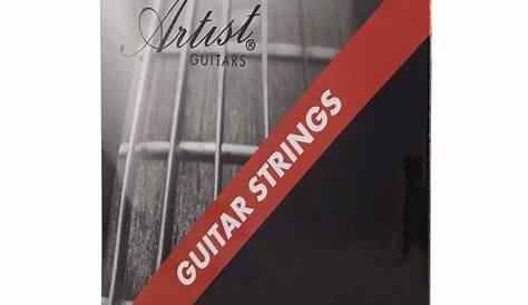 guitar strings gauge chart