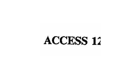 Crown Access 123 Manual
