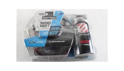 Scosche 1600 Watt Amp Wiring Kit | Property Room