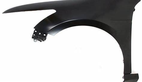 Fender For 2008-2012 Honda Accord Coupe Front Driver Side Primed Steel