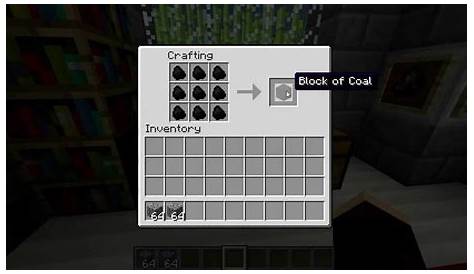 Minecraft Blocks & Items: Coal Block - YouTube