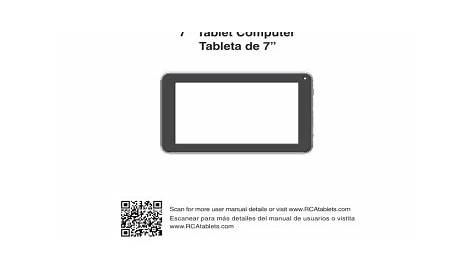rca rct6103w46 graphics tablet user manual