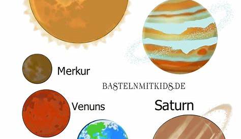 √ Planets Print Out