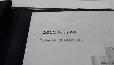 2017 audi a4 owners manual pdf