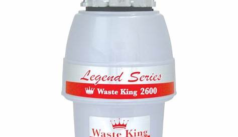 waste king legend 1001 manual