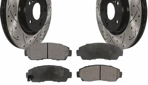 Ford Escape 1.6 AWD Brake Kit Package Front Perforance Rotors and Front