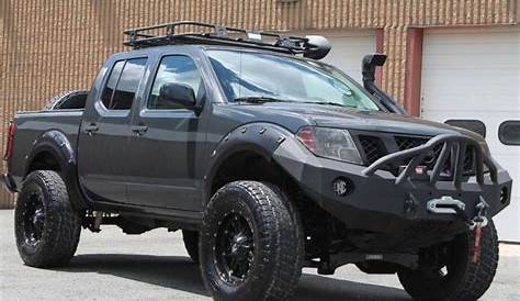 Nissan Frontier equipped with a Fabtech 6" Lift Kit in 2020 (With