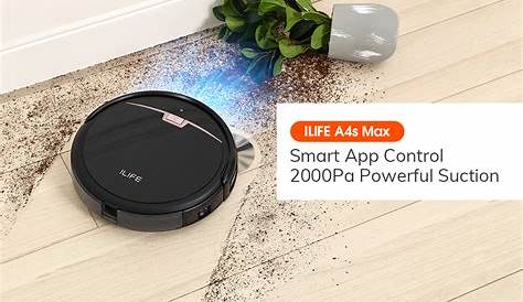 Amazon.com - ILIFE A4s Max Robot Vacuum Cleaner, 2000Pa Strong Suction