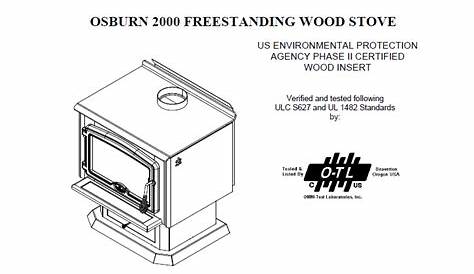 Osburn 2000 FS User Manual - Wood_OS2000FS – WoodHeatStoves.com