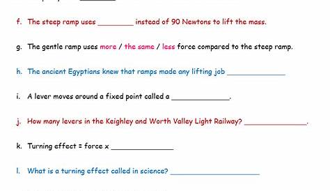 science matching exercise worksheet vision