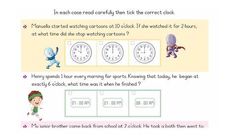 1st grade math worksheets reading digital clocks greatkids clock - time