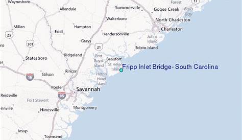 Fripp Inlet Bridge, South Carolina Tide Station Location Guide