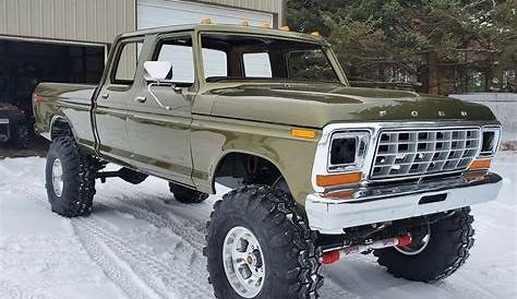 1979 Ford F-250 Crew Cab 521 Stroker Olive Gold Pearl | Ford Daily Trucks