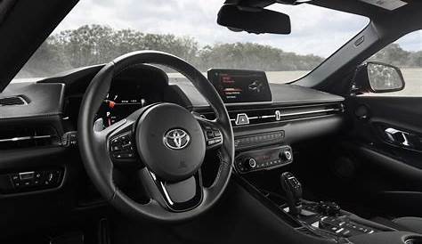 Take a look at the interior of the 2020 Supra | SupraMKV - 2020+ Toyota
