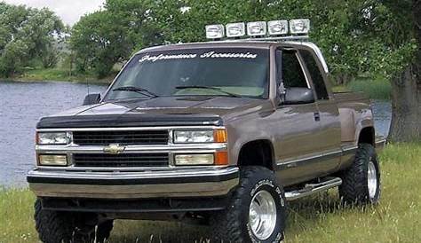 2000 Chevy Silverado Body Lift