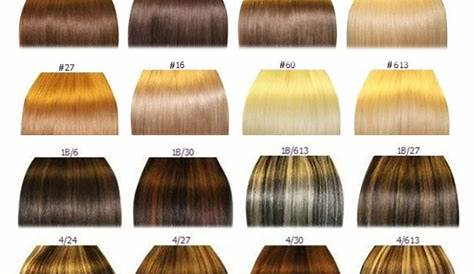 hair color chart shades