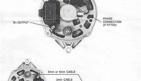 ford alternator wiring diagram