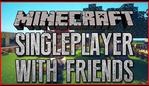 How To Play Minecraft With Friends Singleplayer (Minecraft 1.8.8 , 1.8.