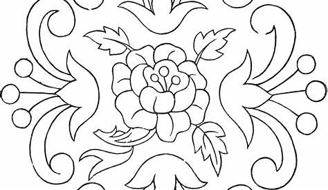 printable mexican embroidery patterns