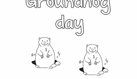 groundhog kindergarten worksheet