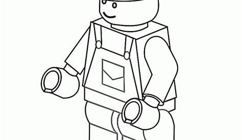 Lego Coloring Pages (Free) | Coloring Page | Pinterest