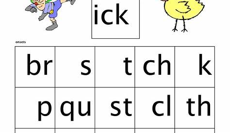 Word Family Worksheets- Page 2 of 3 - Have Fun Teaching