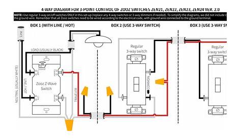 Leviton 4 Way Switch Wiring Diagram - Cadician's Blog