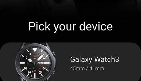Galaxy Wearable for Android - APK Download