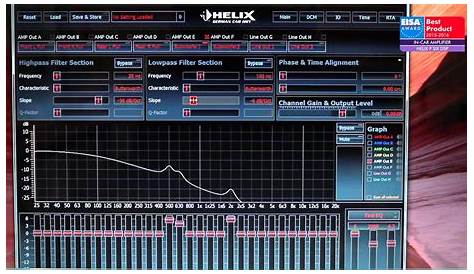 helix car audio amplifier